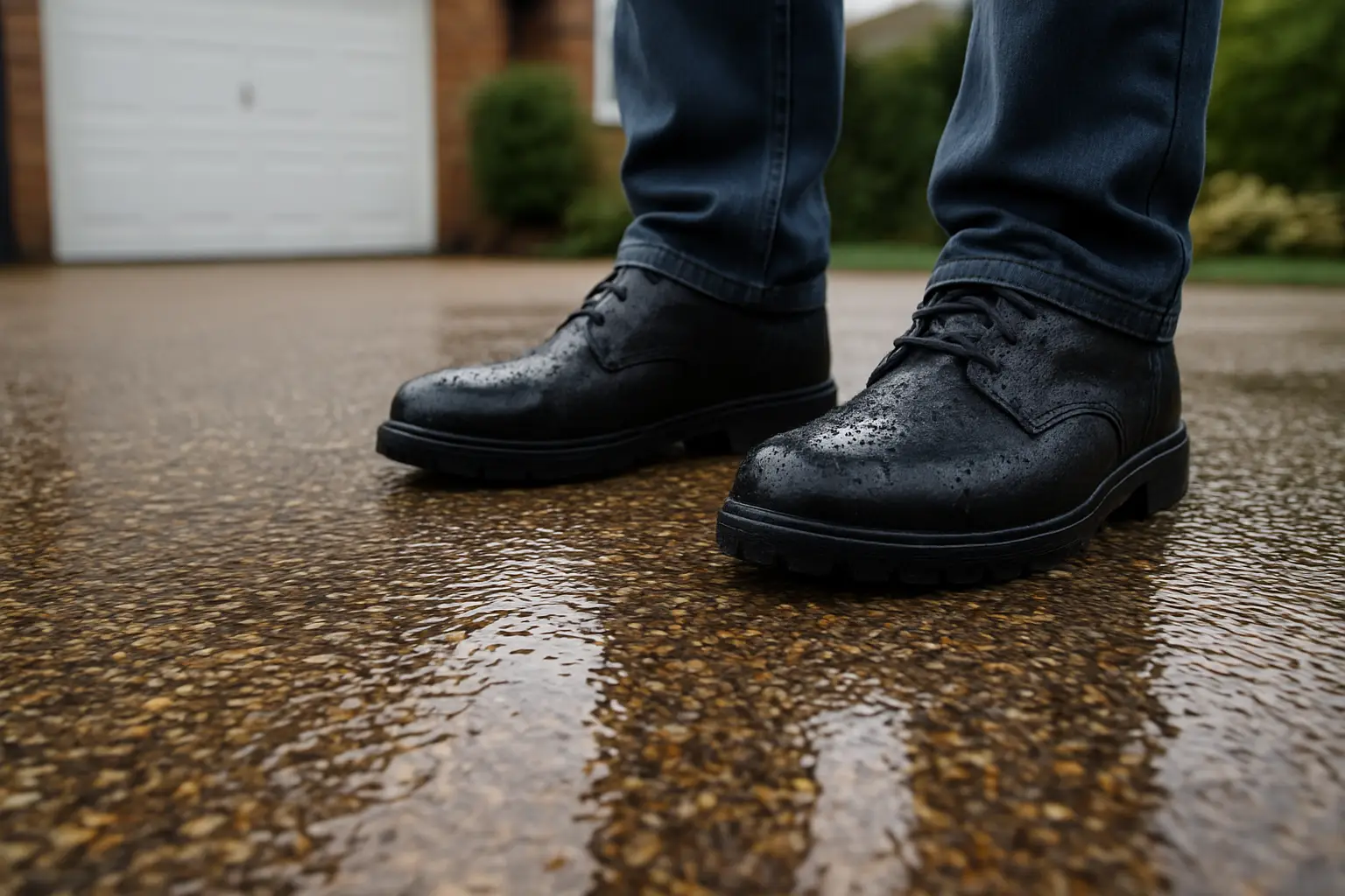 Are Resin Bound Driveways Slippery When Wet?