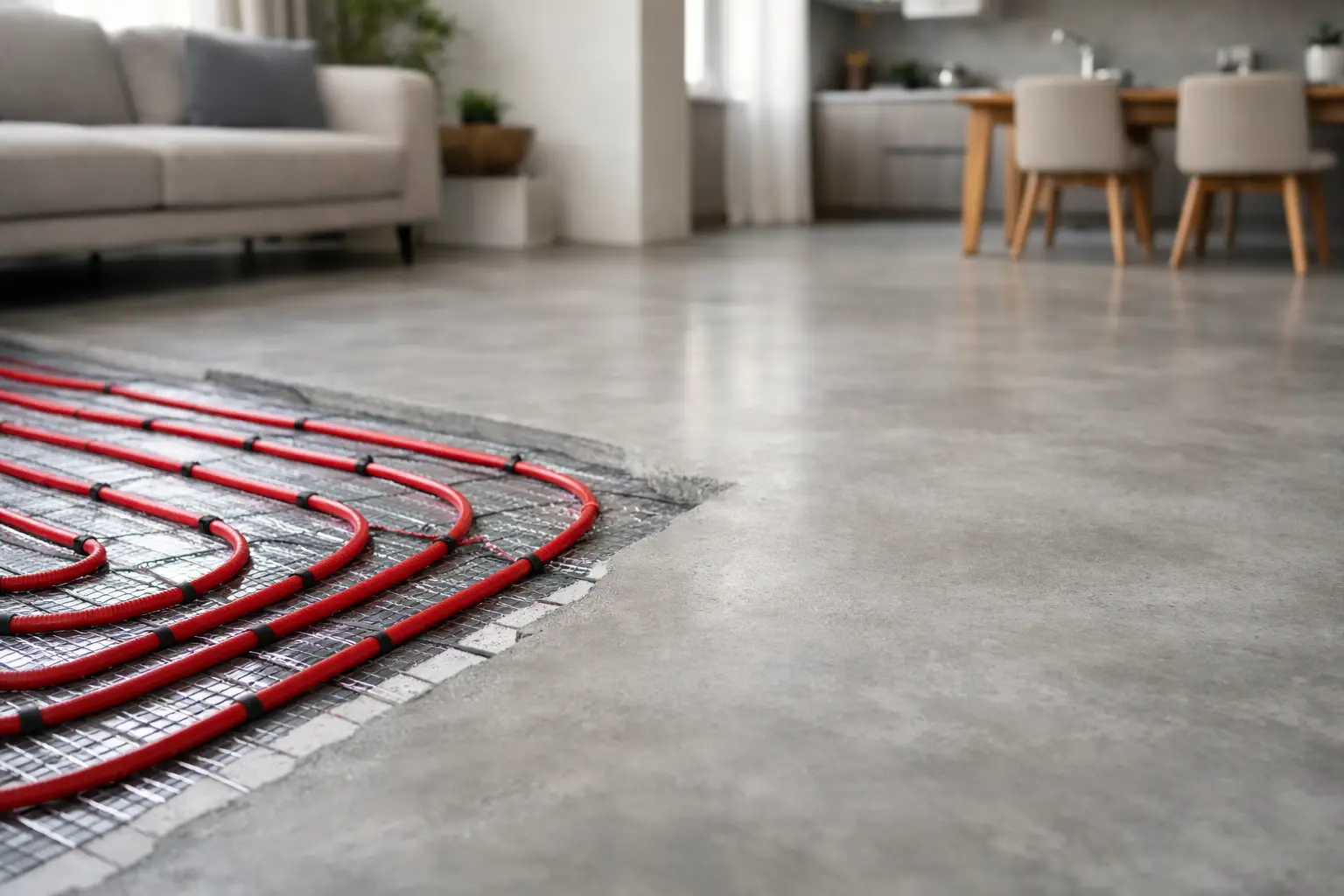 Is Microcement Suitable for Underfloor Heating?
